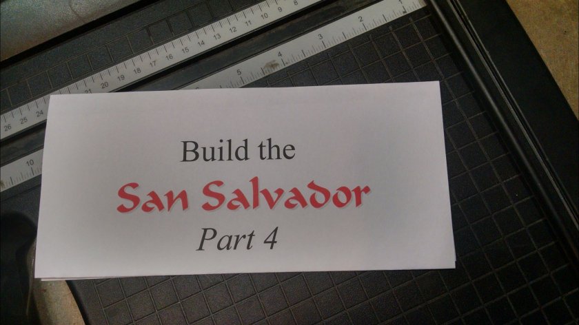 Build the San Salvador 4